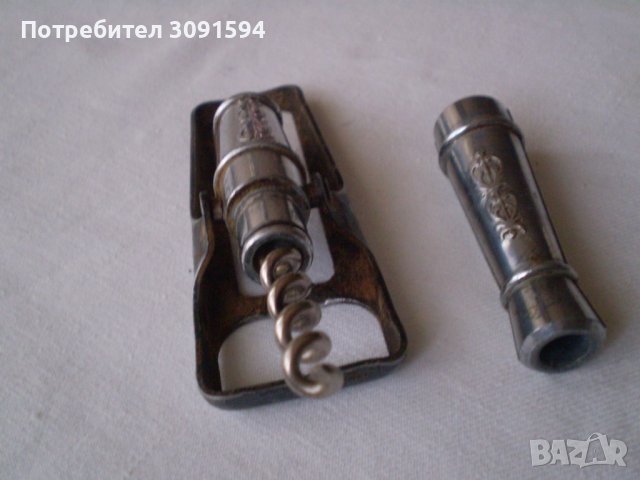 Стара соц отварачка с тирбушон, оръдие, СССР, снимка 4 - Други ценни предмети - 36849169