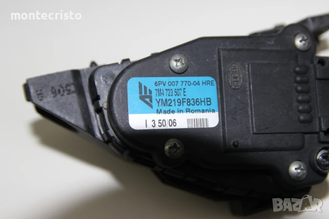 Педал газ VW Sharan (2000-2010г.) 7M4723507E / 7M4 723 507 E / YM219F836HB / 6PV00777004, снимка 2 - Части - 51042171