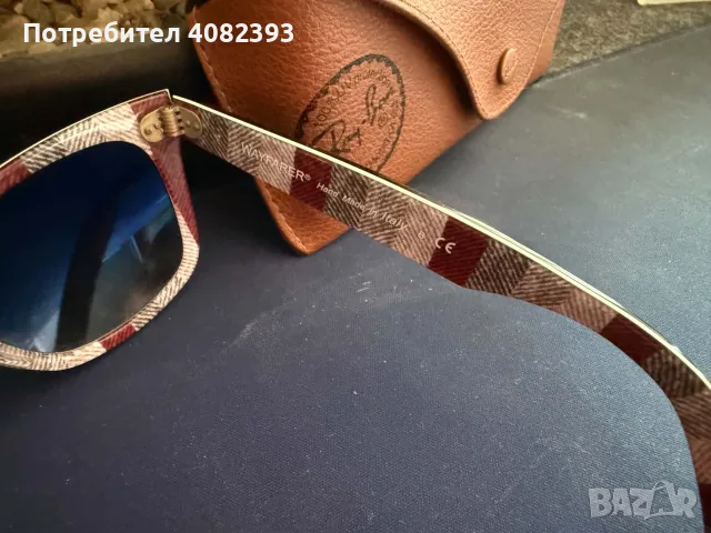 Ray-Ban Original Wayfarer RB2140 1318/3A – РЯДЪК МОДЕЛ КАТО НОВИ, снимка 3 - Слънчеви и диоптрични очила - 56182168
