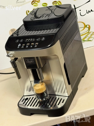 Кафемашина кафе автомат delonghi magnifica EVO с гаранция, снимка 2 - Кафемашини - 53001886