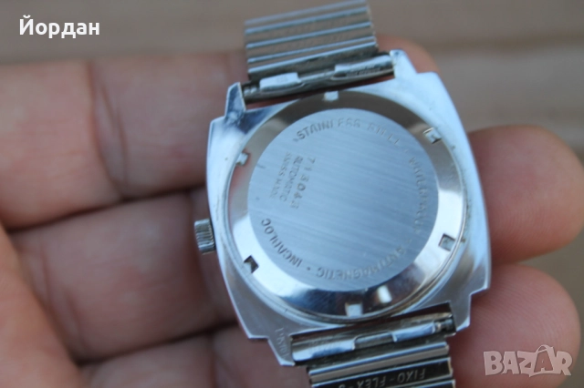 Швейцарски мъжки автоматичен часовник ''BWC'' /25 камъка/, снимка 11 - Мъжки - 52723915