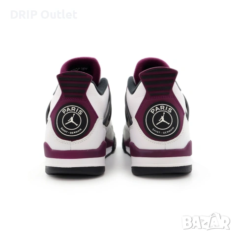 !НОВИ! Jordan 4 Retro | PSG | + КУТИЯ, снимка 7 - Маратонки - 54168162