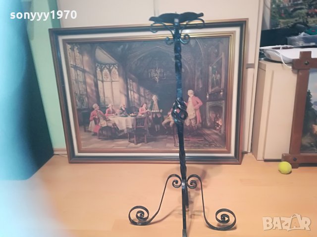 голям свещник-внос швеицария-83х43см, снимка 3 - Колекции - 29933016