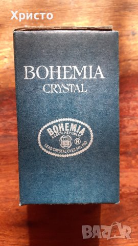 чешки кристал коте фигурка Бохемия, Bohemia Crystal, чисто нова, снимка 7 - Статуетки - 34498976