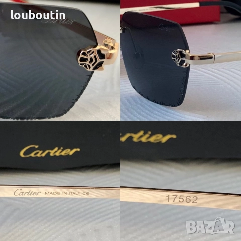 Cartier дамски слънчеви очила с пантера, снимка 2 - Слънчеви и диоптрични очила - 52915240