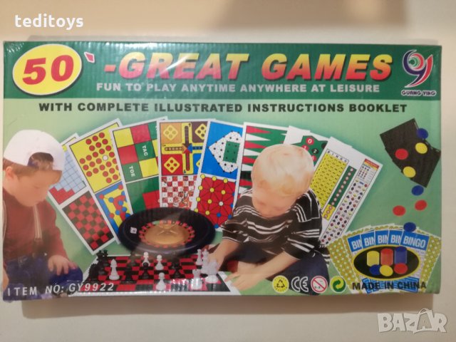 50 семейни игри в 1 комплект, снимка 3 - Образователни игри - 31057731