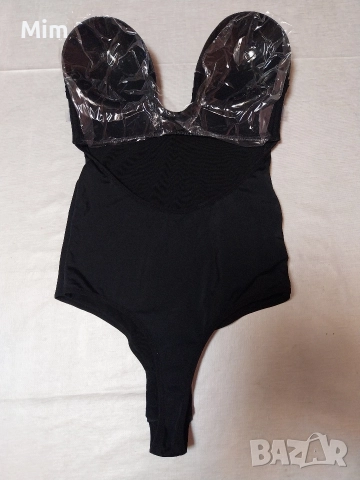 MAGIC S Черно боди с твърда чашка , снимка 6 - Бельо - 52544257