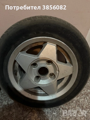Джанти- алуминиеви 13 цола с гуми BFGoodrich- 165/70/R13, снимка 5 - Гуми и джанти - 53060941