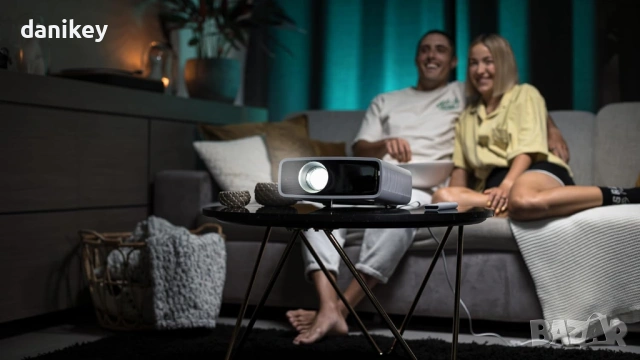 Philips NPX750 Full HD проектор – ултра тих, LED, чисто нов, снимка 2 - Плейъри, домашно кино, прожектори - 53060996