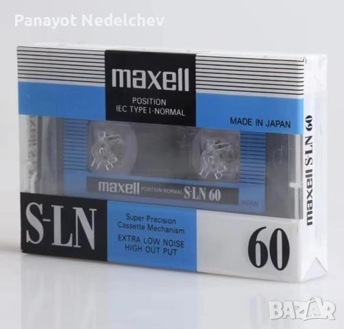 Аудио касета MAXELL S - LN 90 , снимка 4 - Аудио касети - 54083486