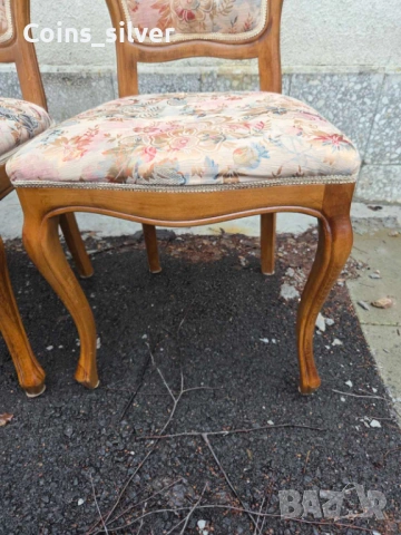 Столове дърворезба, снимка 4 - Столове - 53380611