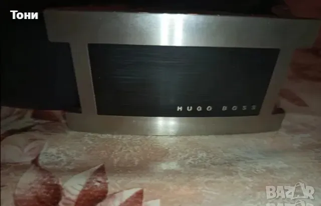 HUGO BOSS ОРИГИНАЛ Нов Мъжки Колан Изцяло от Естествена Кожа 110см. , снимка 7 - Колани - 49564176