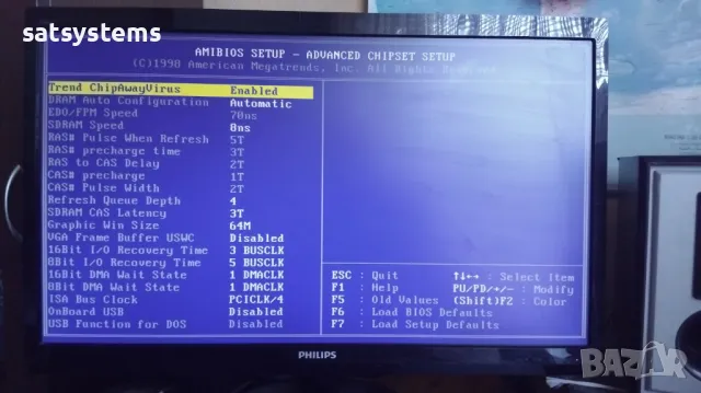 Дънна платка PCChips M747 BX Pro V5.0 Slot 1, снимка 13 - Дънни платки - 49395835