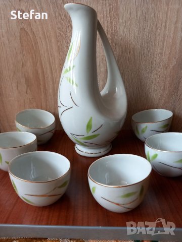 Сервиз за ракия - ИЗИДА, снимка 2 - Антикварни и старинни предмети - 40087768