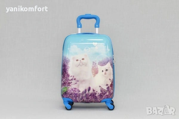Детски куфар за момиче , снимка 4 - Куфари - 48665433