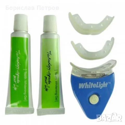 Сет за избелване на зъби White Light Tooth модел S 56, снимка 9 - Декоративна козметика - 55756241