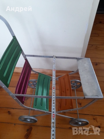 Стара детска количка за кукли #5, снимка 7 - Антикварни и старинни предмети - 53950497