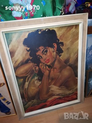 КРАСИВА КАРТИНА ОТ ГЕРМАНИЯ 2111211921, снимка 5 - Антикварни и старинни предмети - 34881535