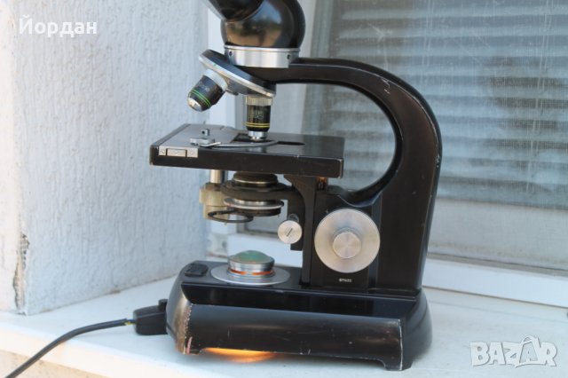 Немски микроскоп Steindorff Berlin, снимка 6 - Лаборатория - 37358660