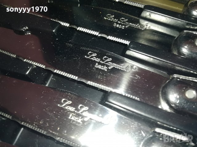 lou laguiole 6 френски ножа в кутия 1003231630, снимка 11 - Колекции - 39952003