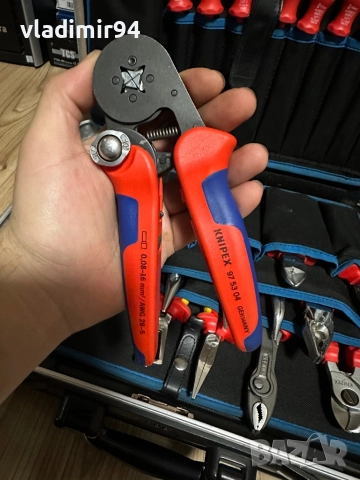 Knipex 97 53 04 Кримпклещи 0,08 - 16 mm²