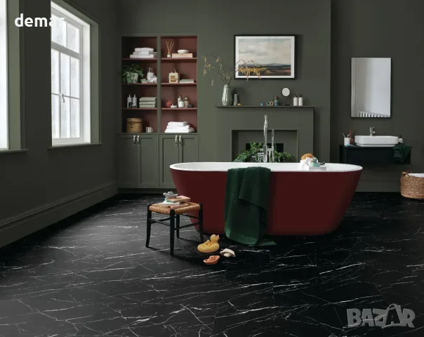 Винилови плочки FLOREXP 40 бр. 30,5 × 30,5 см, снимка 6 - Гранитогрес и плочки - 55933440