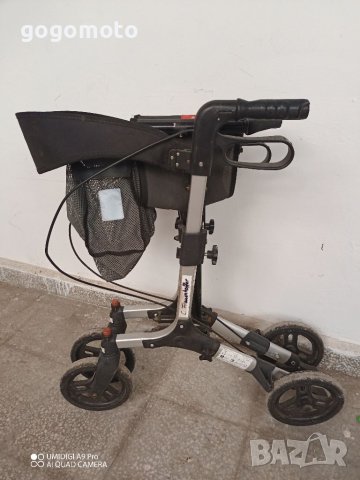 КАТО нов Висококачествен НЕМСКИ Ролатор проходилка за бутане,хора с увреждания в неравностойно, снимка 4 - Ролатори - 36902749