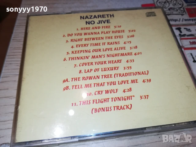 NAZARETH CD 1507251008, снимка 3 - CD дискове - 51024386