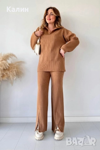 Дамски комплекти фино плетиво - три цвята - 50 лв., снимка 3 - Спортни екипи - 52943741