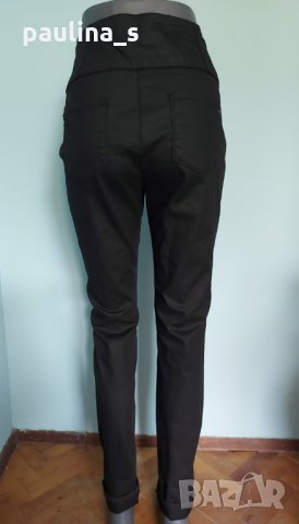 Изумителен панталон с кожен ефект "Only" / голям размер , снимка 6 - Панталони - 29856568