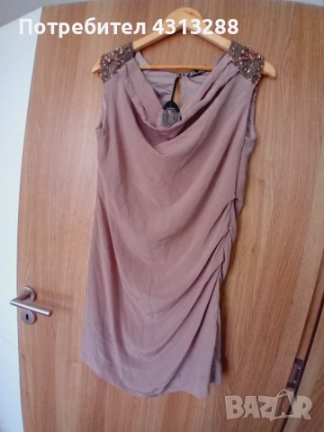 100% Silk нова рокля, снимка 8 - Рокли - 50696239