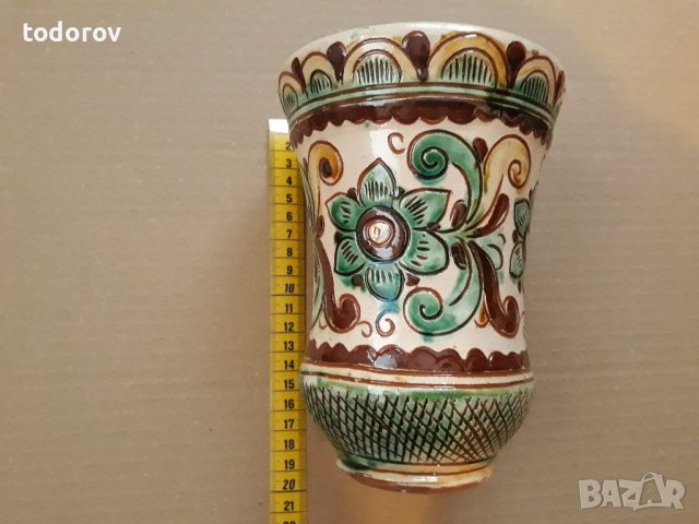 Керамична ваза, снимка 3 - Вази - 40038566