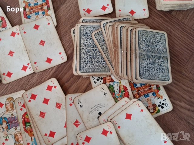 Стати карти три тестета, снимка 9 - Карти за игра - 52178191