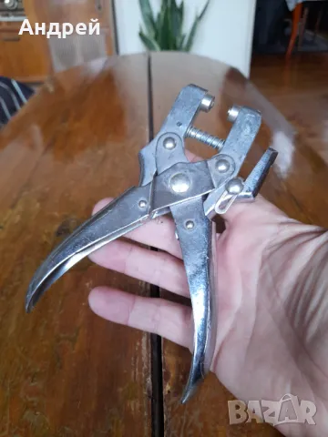 Стари клещи за копчета, снимка 2 - Други ценни предмети - 47750627
