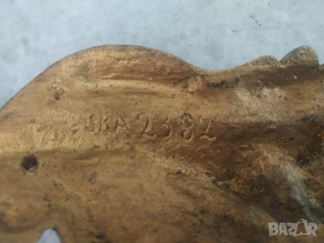 стара метална апликация,обков, снимка 3 - Други ценни предмети - 37838858