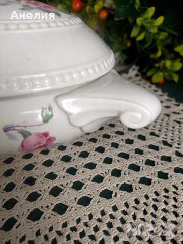 Villeroy &Boch Dresden Saxony 128 годишна антика, снимка 5 - Чинии - 54292201