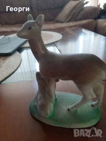 Българска фигура -Сърна  с сърничка, снимка 2 - Колекции - 50580675