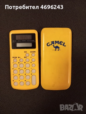 Колекционерски Калкулатор Camel от 80-те
