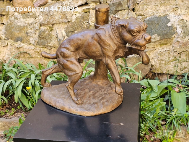 Масивна стара бронзова склуптура. , снимка 10 - Антикварни и старинни предмети - 54123109