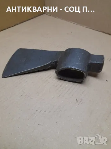 Стара Немска Брадва Тегло 1.200кг. Номер 6., снимка 2 - Антикварни и старинни предмети - 48286357