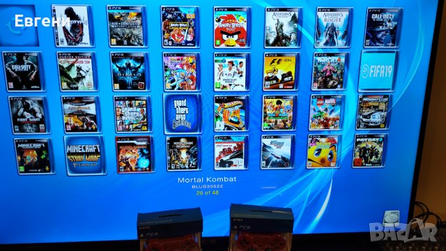 Playstation 3 Плейстейшън 3 fat PS3 фат отключена с 45 игри 500 гб, снимка 4 - Игри за PlayStation - 39999547