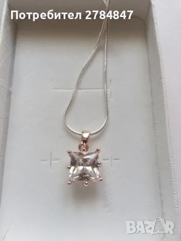 Колие с кристал , снимка 10 - Колиета, медальони, синджири - 47553159