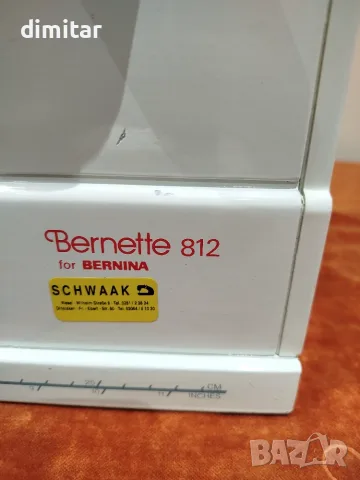 Шевна машина BERNETE 812, снимка 4 - Шевни машини - 56392133