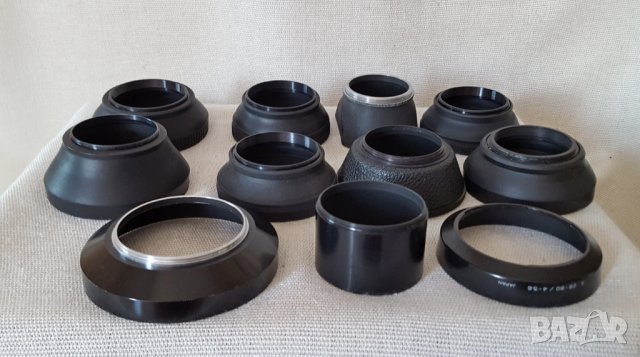 Продавам твърди и гумени сенници - М49,М67 и други, снимка 4 - Обективи и филтри - 29360174