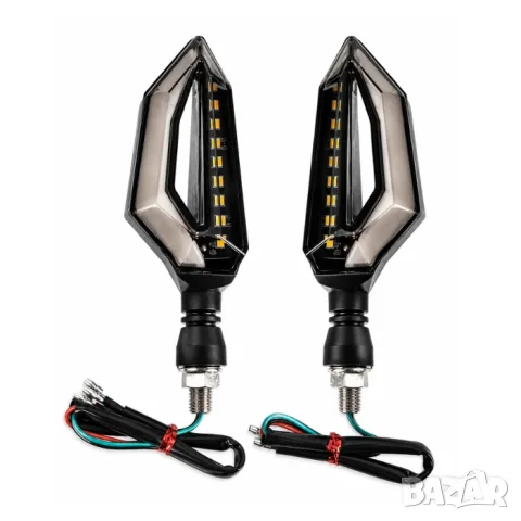 Футуристични динамични LED мигачи с DRL 2 броя
