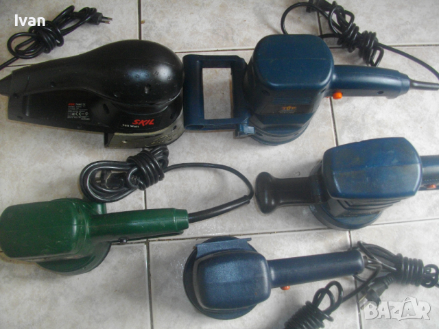 Bosch-Kress-Skil-Top Craft-Nu Power-430W-420W-380W-200W-190W-Кръгъл Ексцентър Виброшлайф-Швейц/Герм, снимка 3 - Други инструменти - 36538109