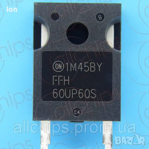 APT40DQ60BG Super fast diode 40A, 600V, 22ns, диод в корпус ТО247-2, снимка 1 - Друга електроника - 49093427