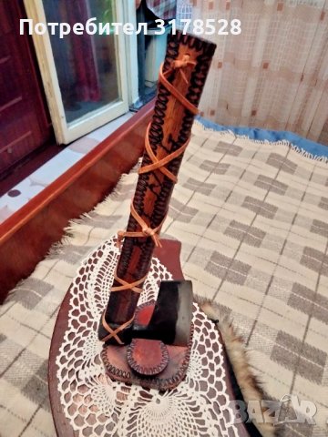 Брадва Викинг ръчна изработка , снимка 2 - Други ценни предмети - 38276012