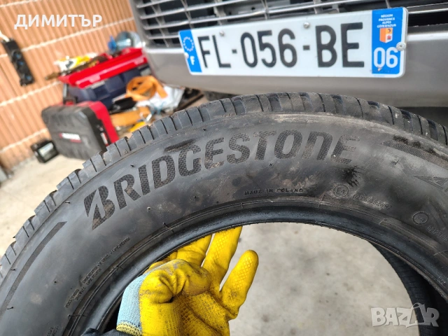 4бр.зимни гуми BRIDGESTONE 205 65 16 DOT22 цена за брой, снимка 6 - Гуми и джанти - 54098080