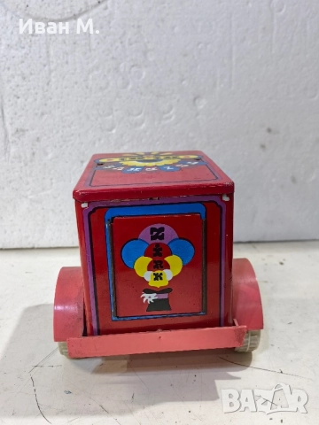 Стара ламаринена количка , снимка 3 - Колекции - 52234514